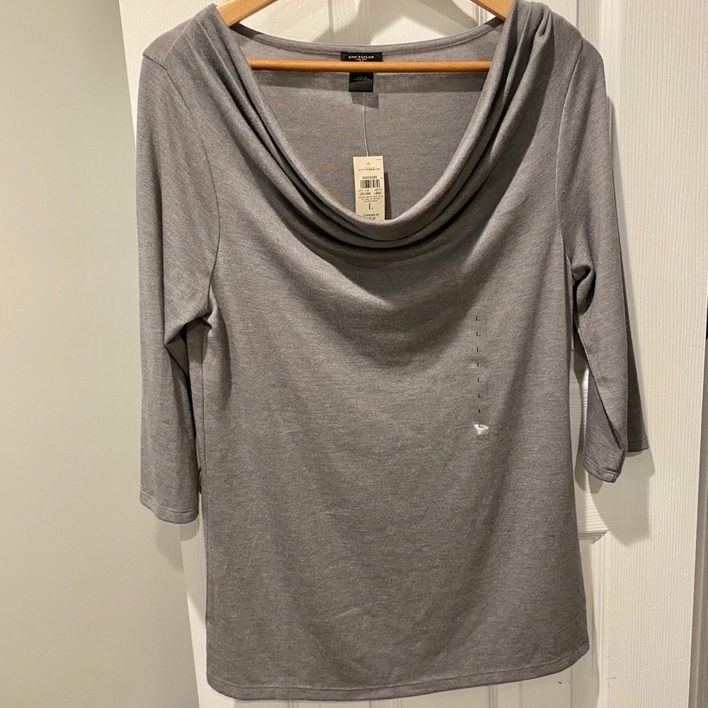 Ann Taylor Drapey Top